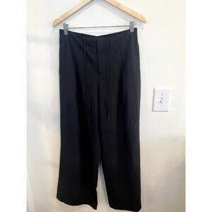 AVIA Wide Leg Black Athletic Pants Women’s Medium 8-10 Stretch Pull On